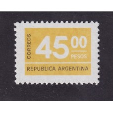 ARGENTINA 1976 GJ 1730A ESTAMPILLA NUEVA MINT PAPEL MATE CASA MONEDA U$ 15